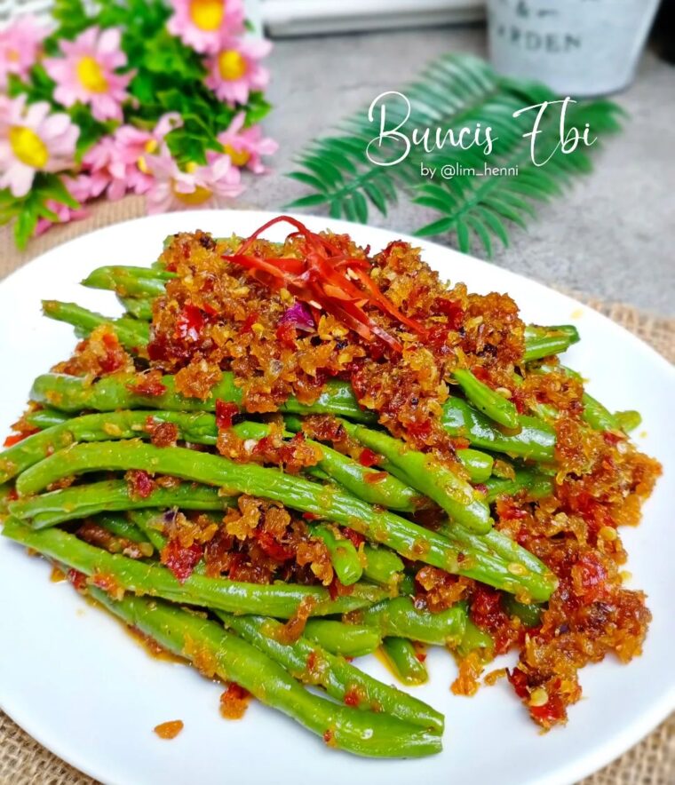 Resep Buncis Ebi Dari lim_henni