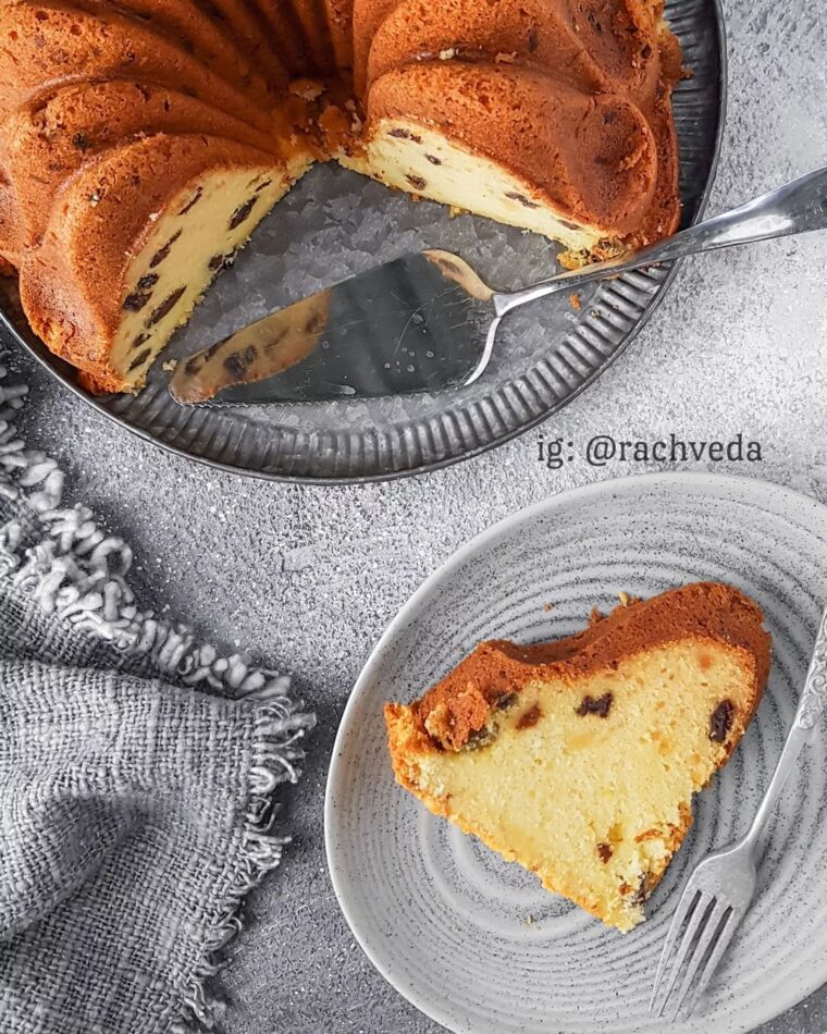 Resep Butter Cake Tape Keju Kismis Dari rachveda
