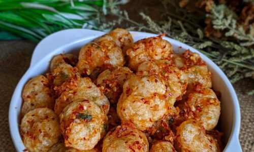 Cimot (Cireng Comot) Pedas Gurih