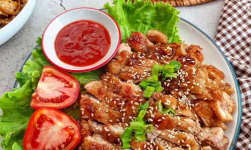 Crispy Chicken With Honey Glazed Sauce