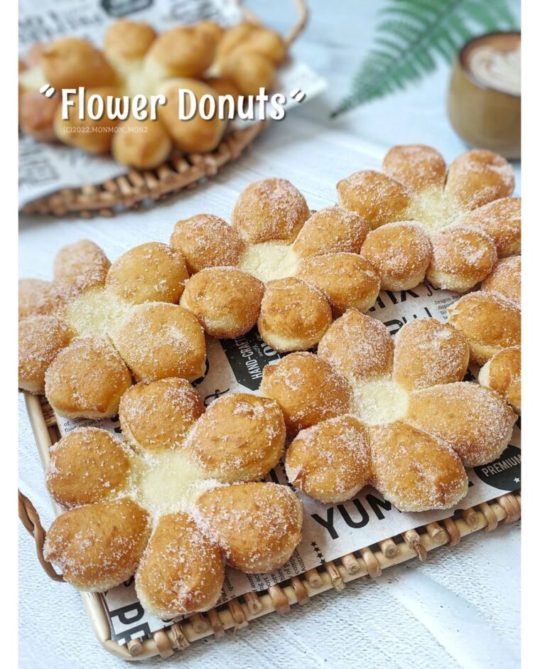 Resep Flower Donut Dari monmon_mon2