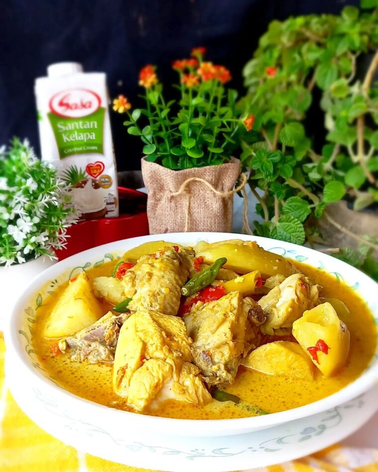 Resep Gulai Ayam Kampung Khas Medan Dari mama_aurel_aerilyn