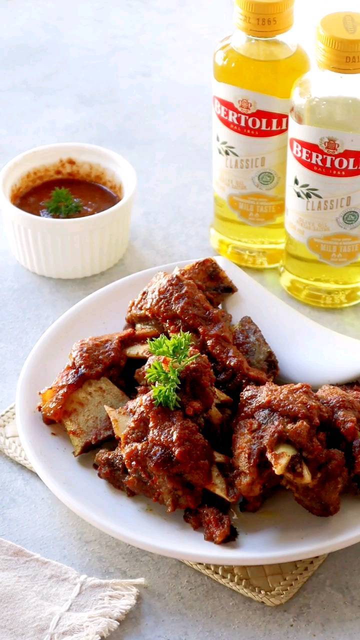 Resep Iga Bakar Bumbu Kacang Dari tyasprabowo