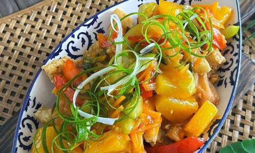 Ikan Gurame Asam Manis Nanas