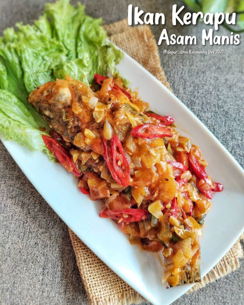 Resep Ikan Kerapu Asam Manis Dari Dapurizma 4908