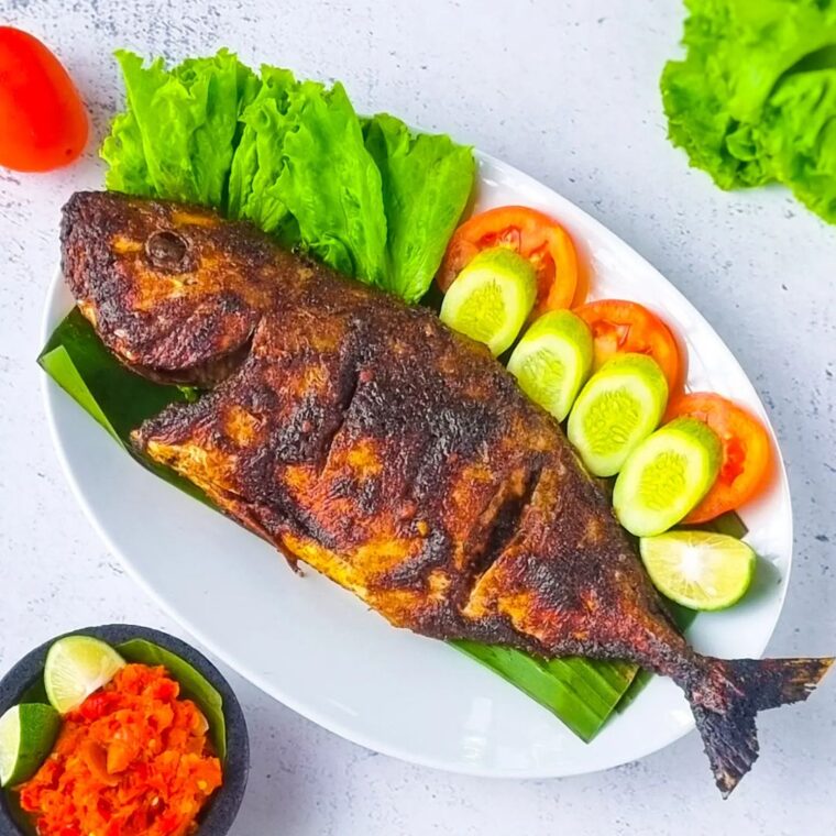 Resep Ikan Kwe Panggang Dari qiutin.kitchen