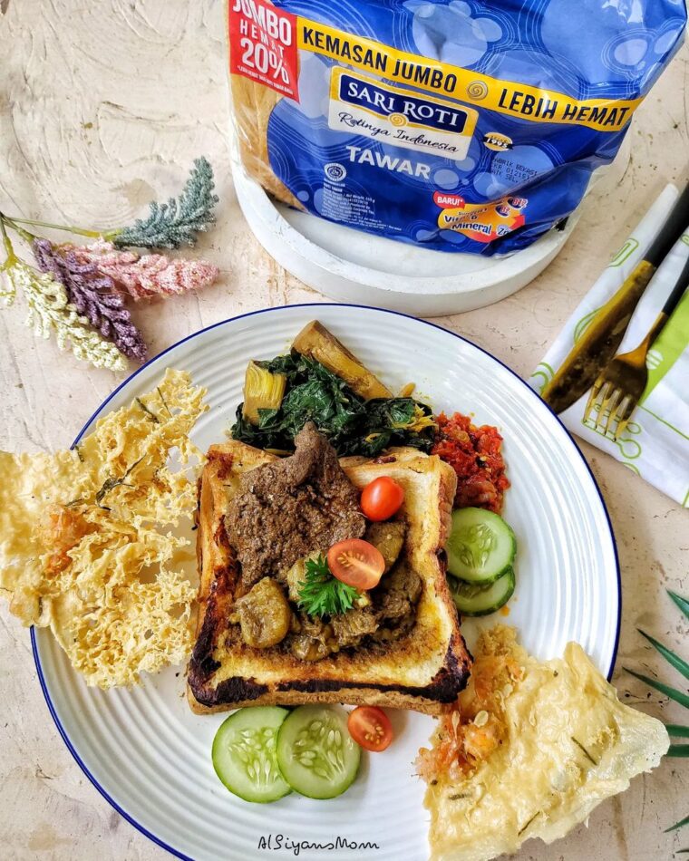 Resep Lava Toast Ala Nasi Padang Dari albiyansmom