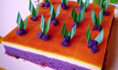 Resep Magic Ube Cake Dari mama_aurel_aerilyn