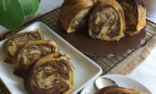 Marmer Cake Dengan Metode All In One