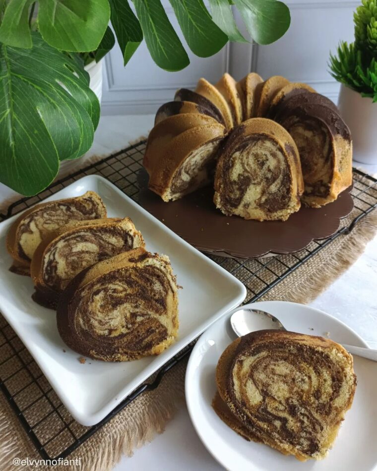 Resep Marmer Cake Dengan Metode All In One Dari elvynnofianti