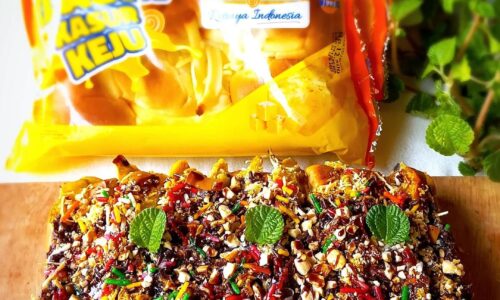 Martabak Roti Kasur - Kue dari Keju dan Pisang