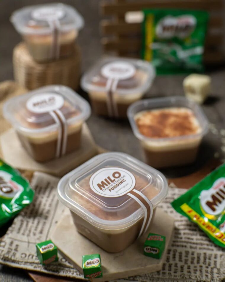 Resep Milo Choco Cheese Pudding Dari sarongsarie