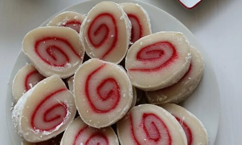 Mochi Gulung Merah Putih