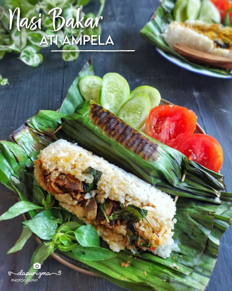 Resep Nasi Bakar Ati Ampela Dari dapur_izma