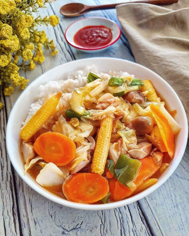 Resep Nasi Capcay Bangka Dari yscooking