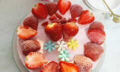 Resep No Bake Strawberry Cheese Cake Dari herlina2012