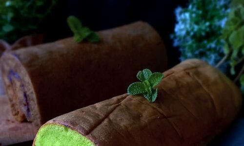 Pandan Roll Cake