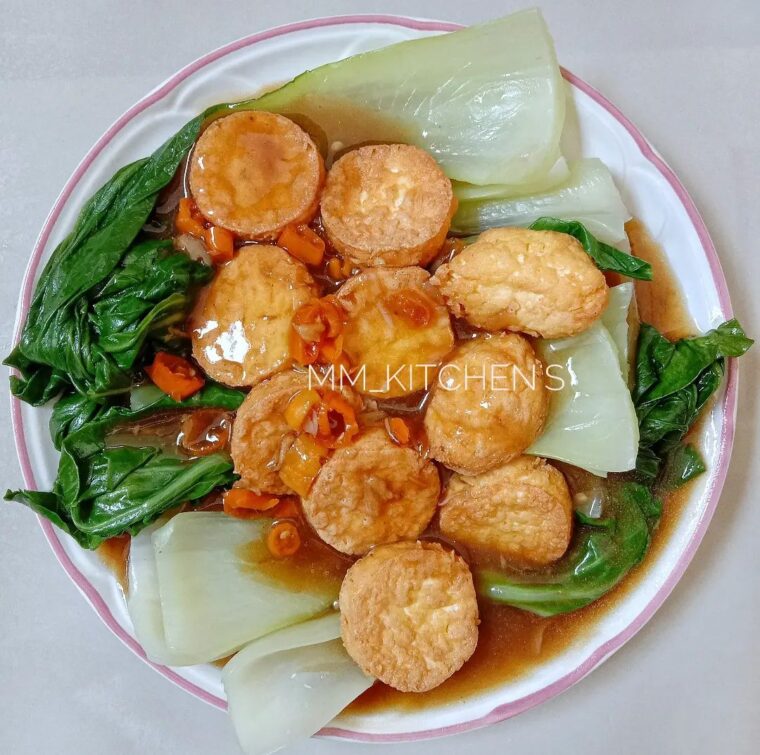 Resep Pokchai Tofu Saus Tiram Dari matthewmaureen
