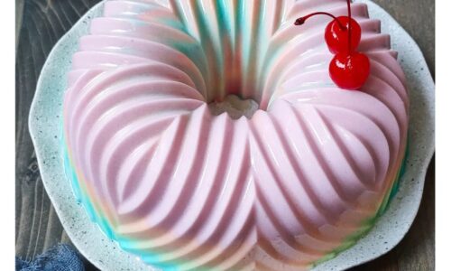 Pudding Rainbow Roti Tawar