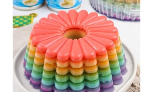 Puding Rainbow