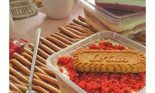 Red Velvet Cheese Cake Dessert Box