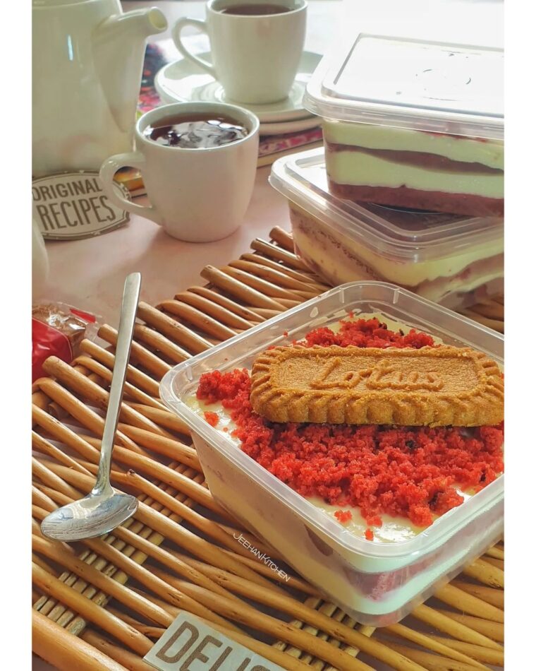 Resep Red Velvet Cheese Cake Dessert Box Dari jeehan_kitchen