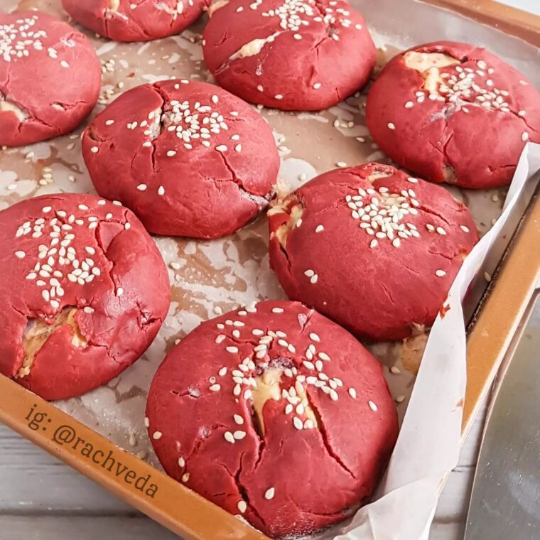 Resep Red Velvet Korean Mochi Buns Dari rachveda