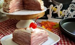 Resep Red Velvet Mille Crepes Dari plasa.cake