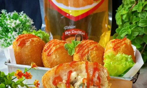 Roti Goreng Crispy Rogout Ayam