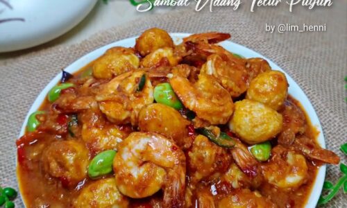 Sambal Udang Telur Puyuh
