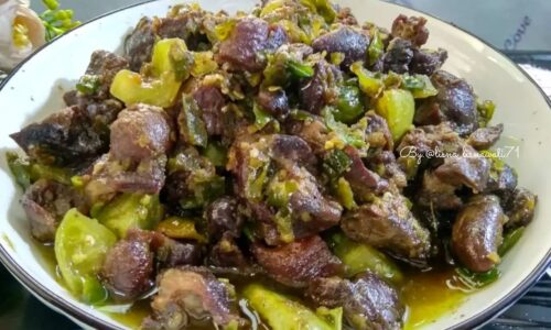 Sambel Goreng Ijo Ati Ampela