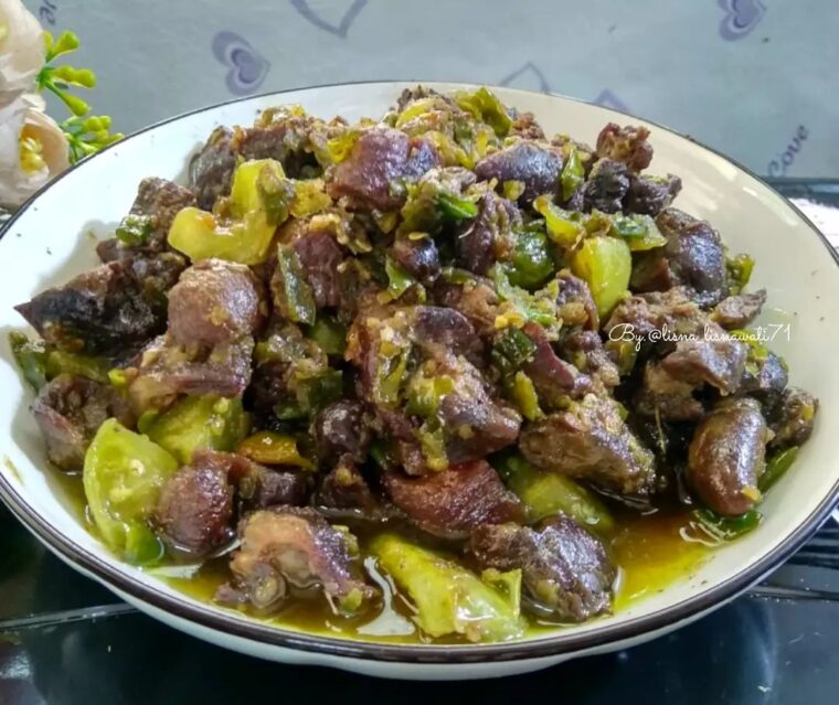 Resep Sambel Goreng Ijo Ati Ampela Dari lisna_lisnawati71