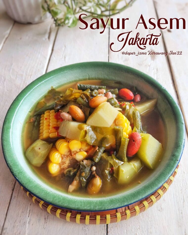 Resep Sayur Asem Jakarta Dari dapur_izma