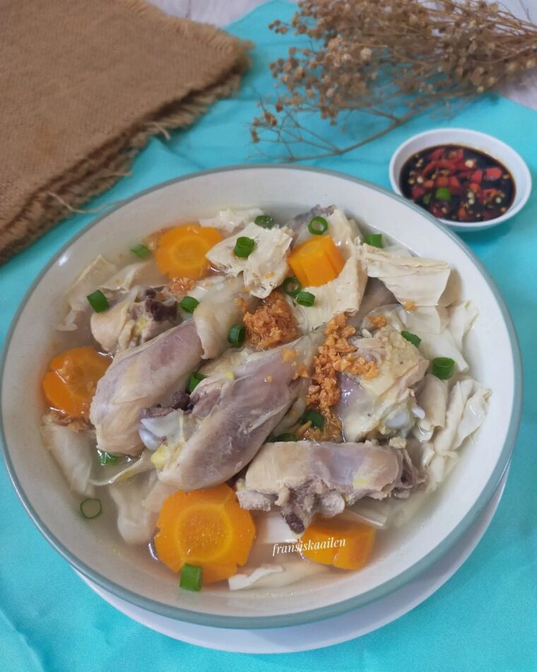 Resep Soup Ayam Kembang Tahu Dari fransiskaailen