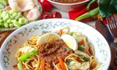 Resep Spaghetti Goreng Bumbu Pecel Dari mama_aurel_aerilyn