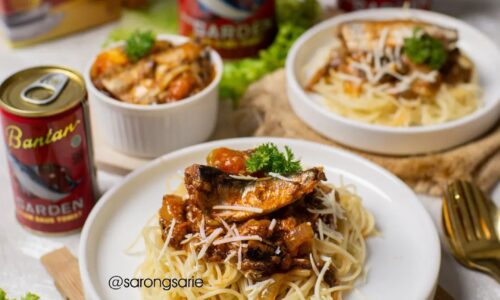 Spaghetti Sarden - Masakan dari Ikan Sarden
