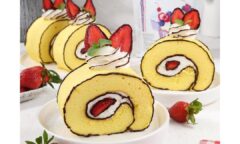 Resep Strawberry Comic Roll Cake Dari orincookies
