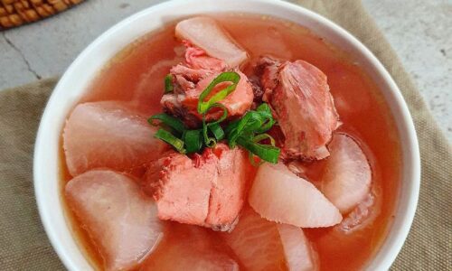 Sup Ayam Angkak - Masakan dari Lobak