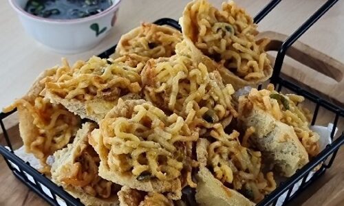 Tahu Walik Isi Mie Selera Pedas