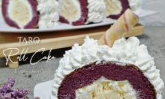Resep Taro Roll Cake Dari lim_henni