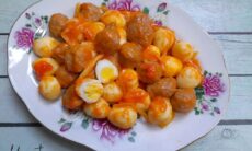 Resep Telur Bakso Pedas Gurih Dari fifinimartiyana