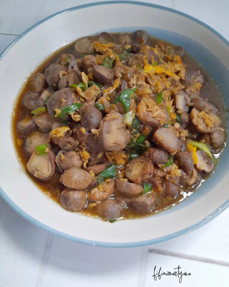 Resep Telur Cah Jamur Dari fifinimartiyana