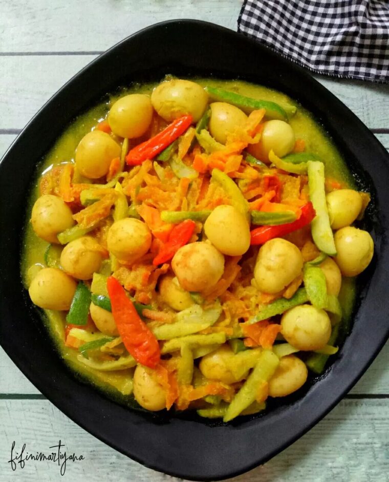 Resep Telur Puyuh Acar Kuning Dari fifinimartiyana