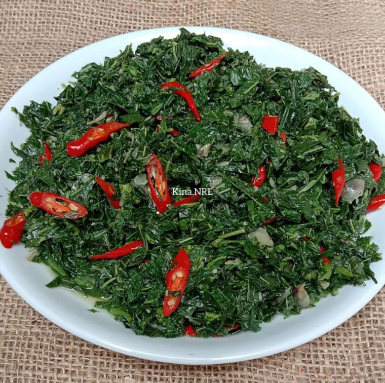 Resep Tumis Daun Singkong Teri Dari kina.nrl