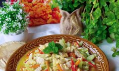 Resep Tumis Labu Siam Karage Ayam Pedas Dari mama_aurel_aerilyn