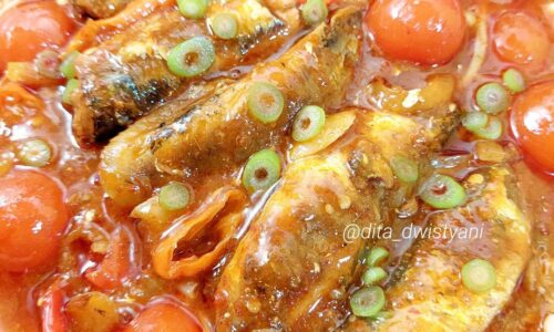 Tumis Sarden Jamur - Masakan dari Ikan Sarden