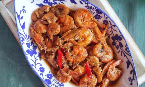 Udang Saus Tiram