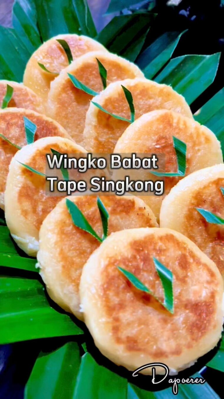 Resep Wingko Babat Tape Singkong Dari dapoererna