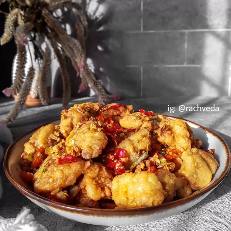 Resep Ayam Crispy Cabe Garam Dari rachveda
