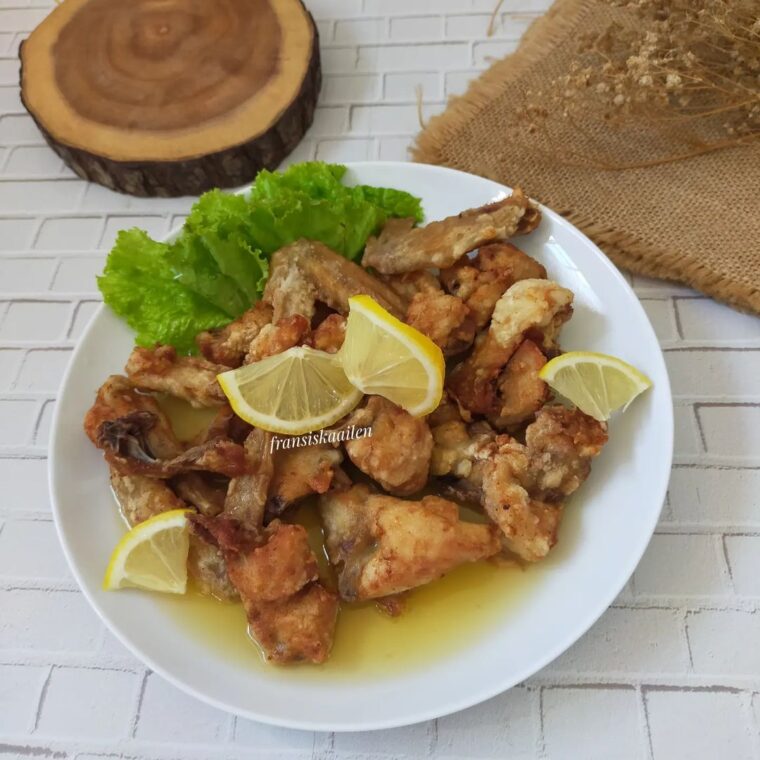 Resep Ayam Goreng Saus Lemon Dari fransiskaailen